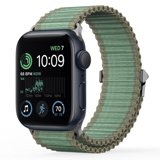 For Apple Watch SE 40mm DUX DUCIS YC Series Ocean Nylon Watch Band(Green) - Watch Bands by DUX DUCIS | Online Shopping South Africa | PMC Jewellery | Buy Now Pay Later Mobicred