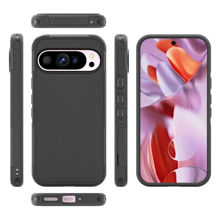 For Google Pixel 9 Pro RedPepper Armor PC Hybrid TPU Phone Case(Black) - Google Cases by RedPepper | Online Shopping South Africa | PMC Jewellery | Buy Now Pay Later Mobicred