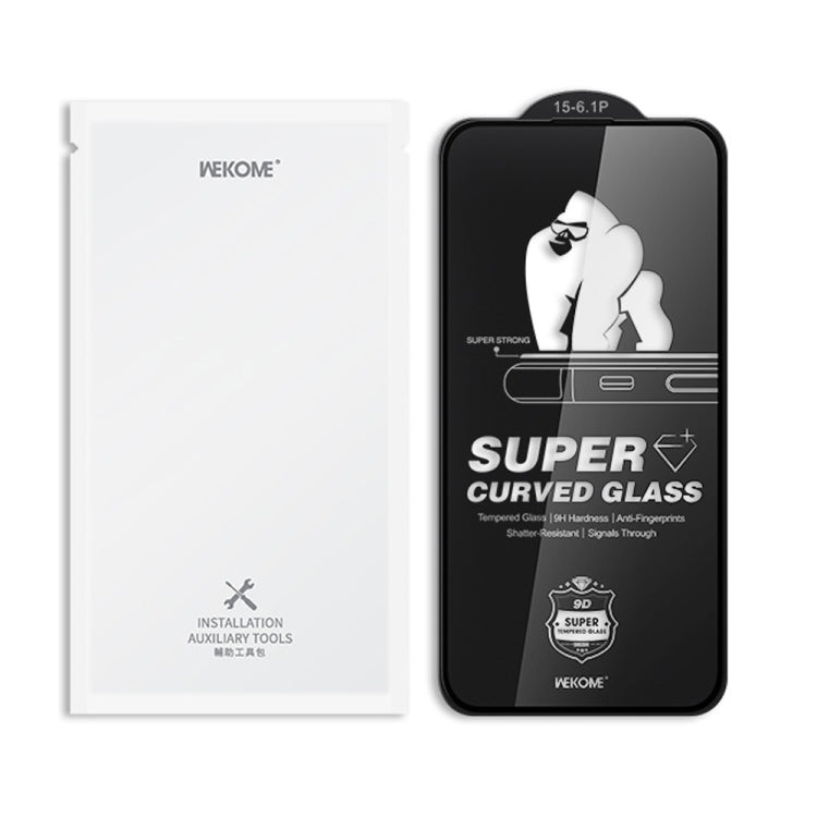 For iPhone 16 Pro WK WTP-093 King Kong 6D Curved 360 Degree Privacy Tempered Glass Film - iPhone 16 Pro Tempered Glass by WK | Online Shopping South Africa | PMC Jewellery | Buy Now Pay Later Mobicred