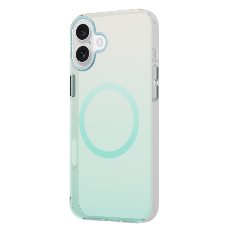 For iPhone 16 TGVIS Grace Series MagSafe Magnetic Phone Case(Blue) - iPhone 16 Cases by TGVIS | Online Shopping South Africa | PMC Jewellery | Buy Now Pay Later Mobicred