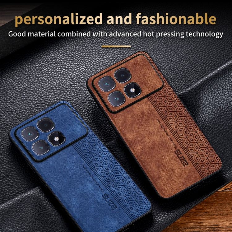 For Redmi K70 Ultra AZNS 3D Embossed Skin Feel Phone Case(Sapphire Blue) - Xiaomi Cases by AZNS | Online Shopping South Africa | PMC Jewellery | Buy Now Pay Later Mobicred