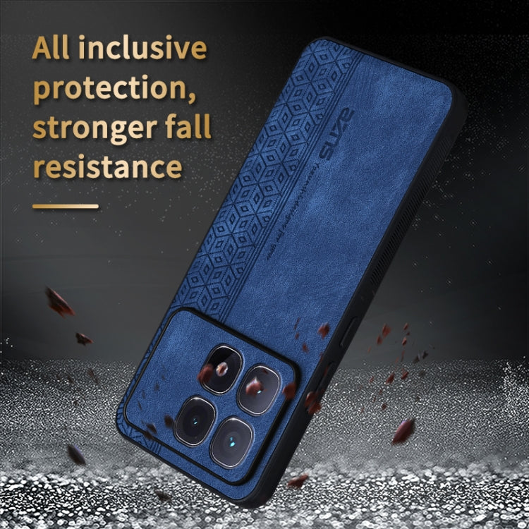 For Redmi K70 Ultra AZNS 3D Embossed Skin Feel Phone Case(Sapphire Blue) - Xiaomi Cases by AZNS | Online Shopping South Africa | PMC Jewellery | Buy Now Pay Later Mobicred