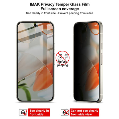 For Google Pixel 9 / 9 Pro imak HD Full Screen Anti-spy Tempered Glass Protective Film - Google Tempered Glass by imak | Online Shopping South Africa | PMC Jewellery | Buy Now Pay Later Mobicred