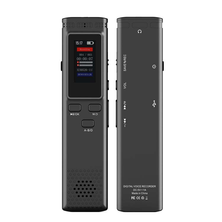 S2 Smart Noise Reduction Convenient Voice Recorder, Capacity:8GB(Black) - Recording Pen by PMC Jewellery | Online Shopping South Africa | PMC Jewellery | Buy Now Pay Later Mobicred