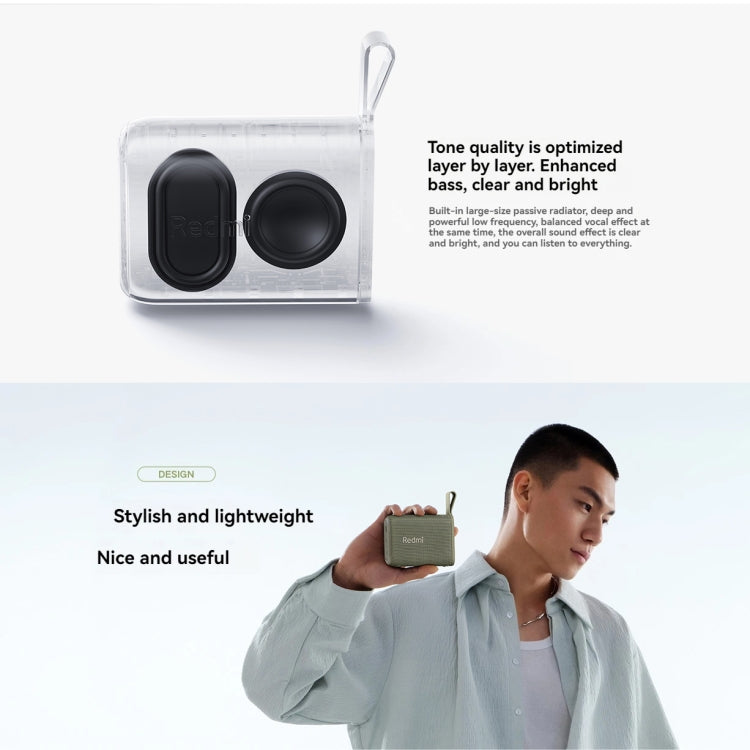 Xiaomi Redmi IP67 Waterproof Portable Bluetooth Speaker(Black) - Mini Speaker by Xiaomi | Online Shopping South Africa | PMC Jewellery | Buy Now Pay Later Mobicred