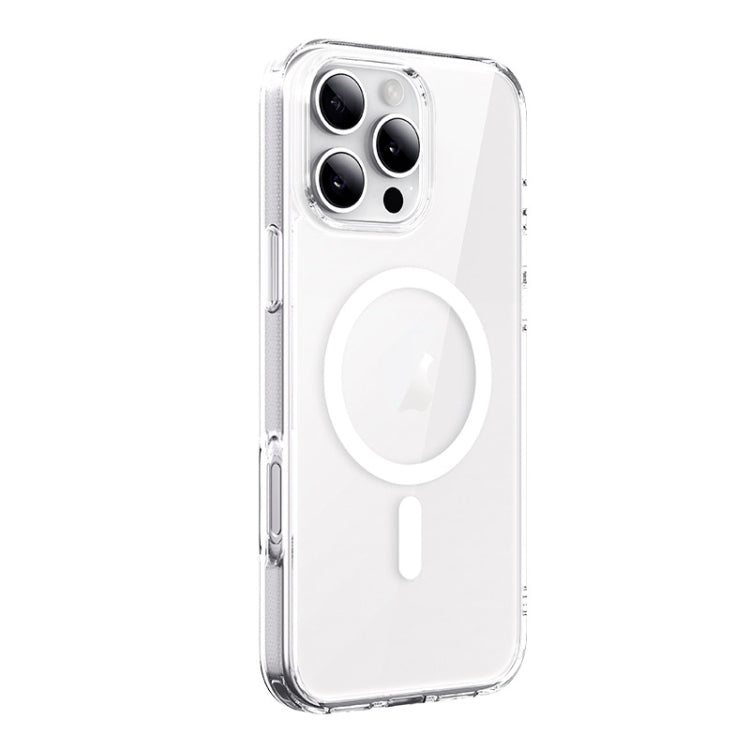 For iPhone 16 Pro Max TGVIS LEN Series MagSafe Magnetic Phone Case(Transparent) - iPhone 16 Pro Max Cases by TGVIS | Online Shopping South Africa | PMC Jewellery | Buy Now Pay Later Mobicred