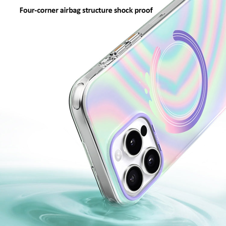 For iPhone 16 TGVIS Grace Series MagSafe Magnetic Phone Case(Hallucination) - iPhone 16 Cases by TGVIS | Online Shopping South Africa | PMC Jewellery | Buy Now Pay Later Mobicred