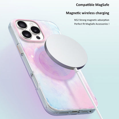 For iPhone 16 Pro TGVIS Grace Series MagSafe Magnetic Phone Case(Mirror Flower) - iPhone 16 Pro Cases by TGVIS | Online Shopping South Africa | PMC Jewellery | Buy Now Pay Later Mobicred