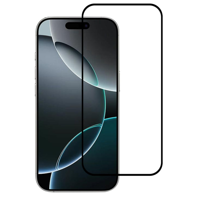 For iPhone 16 Pro Full Glue Screen Tempered Glass Film - iPhone 16 Pro Tempered Glass by PMC Jewellery | Online Shopping South Africa | PMC Jewellery | Buy Now Pay Later Mobicred