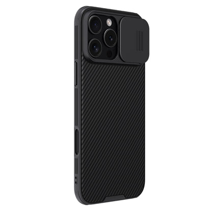 For iPhone 16 Pro Max NILLKIN CamShield Pro PC Phone Case(Black) - iPhone 16 Pro Max Cases by NILLKIN | Online Shopping South Africa | PMC Jewellery | Buy Now Pay Later Mobicred