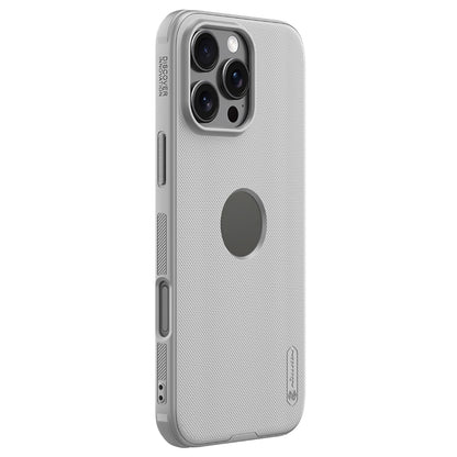 For iPhone 16 Pro Max NILLKIN Frosted Shield Pro PC + TPU Phone Case(Grey) - iPhone 16 Pro Max Cases by NILLKIN | Online Shopping South Africa | PMC Jewellery | Buy Now Pay Later Mobicred