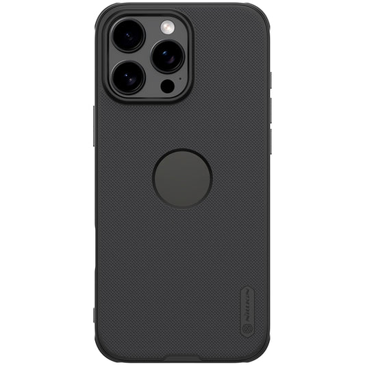 For iPhone 16 Pro NILLKIN Frosted Shield Pro PC + TPU Phone Case(Black) - iPhone 16 Pro Cases by NILLKIN | Online Shopping South Africa | PMC Jewellery | Buy Now Pay Later Mobicred