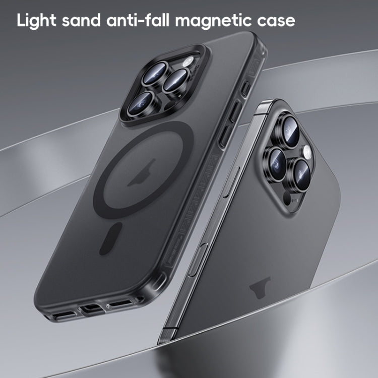 For iPhone 16 Plus Benks Frosted MagSafe Magnetic Shockproof Phone Case(Black) - iPhone 16 Plus Cases by Benks | Online Shopping South Africa | PMC Jewellery | Buy Now Pay Later Mobicred