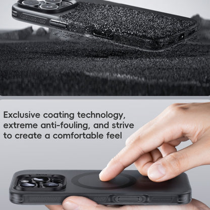 For iPhone 16 Benks Frosted MagSafe Magnetic Shockproof Phone Case(Black) - iPhone 16 Cases by Benks | Online Shopping South Africa | PMC Jewellery | Buy Now Pay Later Mobicred