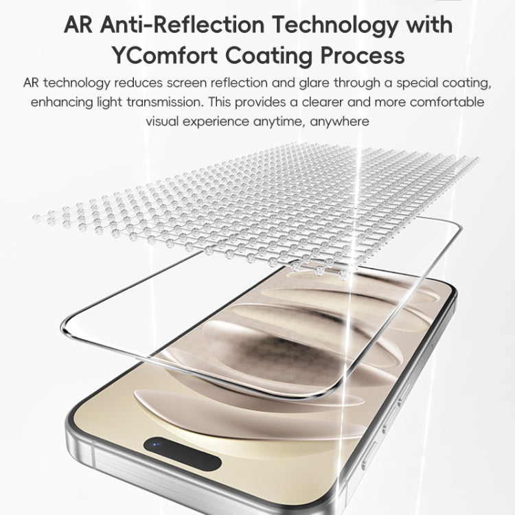 For iPhone 16 Pro Benks King Kong Series Corning AR Antireflective Tempered Glass Film - iPhone 16 Pro Tempered Glass by Benks | Online Shopping South Africa | PMC Jewellery | Buy Now Pay Later Mobicred