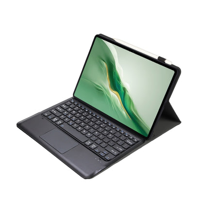 For Honor MagicPad 2 12.3 AH22-A Ultra-thin Detachable Bluetooth Keyboard Leather Tablet Case with Touchpad(Black) - Huawei Keyboard by PMC Jewellery | Online Shopping South Africa | PMC Jewellery | Buy Now Pay Later Mobicred