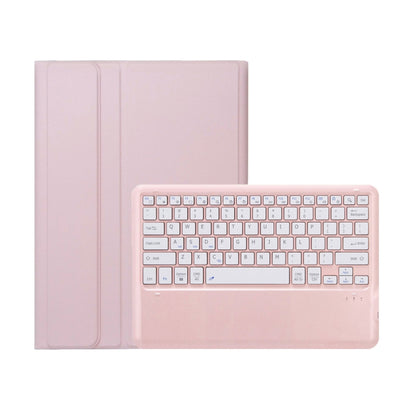 For Honor MagicPad 2 12.3 AH22 Ultra-thin Detachable Bluetooth Keyboard Leather Tablet Case(Pink White) - Huawei Keyboard by PMC Jewellery | Online Shopping South Africa | PMC Jewellery | Buy Now Pay Later Mobicred