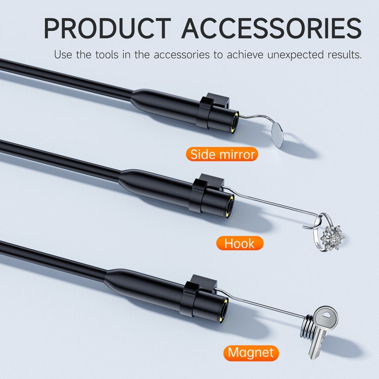 P230 8mm 2 inch Single Camera Endoscope with Screen, Length:2m -  by PMC Jewellery | Online Shopping South Africa | PMC Jewellery | Buy Now Pay Later Mobicred