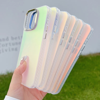 For iPhone 16 Plus Color Plating Discoloration PC Phone Case(Green) - iPhone 16 Plus Cases by PMC Jewellery | Online Shopping South Africa | PMC Jewellery | Buy Now Pay Later Mobicred