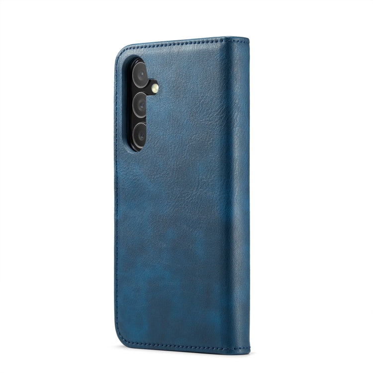 For Samsung Galaxy S24 FE 5G DG.MING Crazy Horse Texture Detachable Magnetic Leather Case(Blue) - Galaxy S24 FE 5G Cases by DG.MING | Online Shopping South Africa | PMC Jewellery | Buy Now Pay Later Mobicred