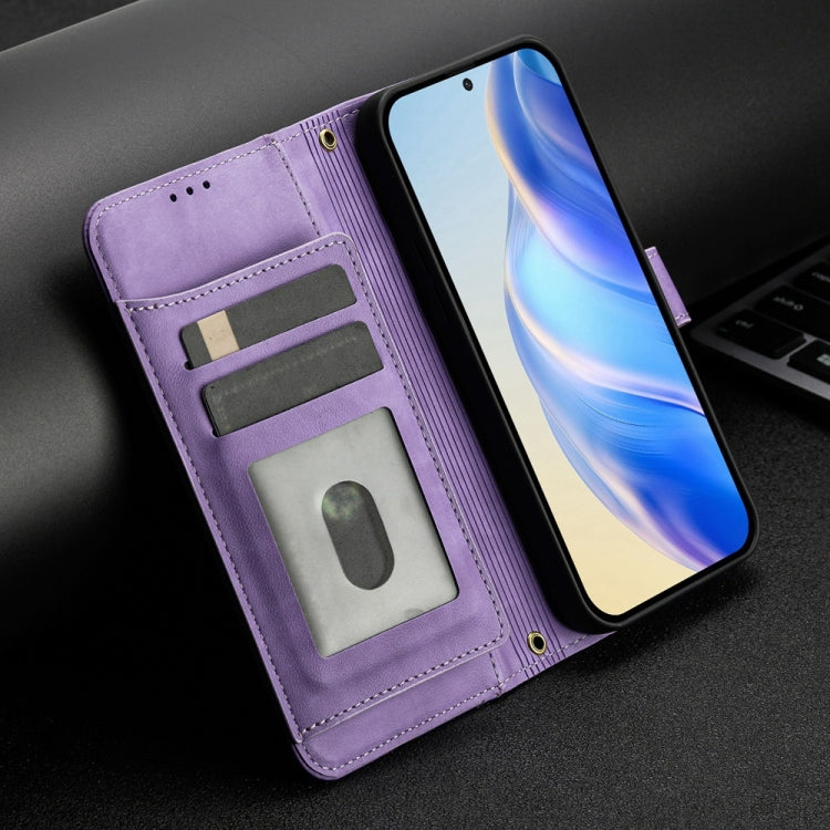 For Ulefone Note 14 Multi-Card Slots Zipper Wallet Leather Phone Case(Purple) - Ulefone Cases by PMC Jewellery | Online Shopping South Africa | PMC Jewellery | Buy Now Pay Later Mobicred