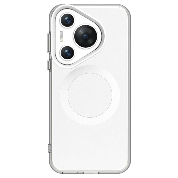 For Huawei Pura 70 Pro+ Candy Magsafe PC Hybrid TPU Phone Case(White) - Huawei Cases by PMC Jewellery | Online Shopping South Africa | PMC Jewellery | Buy Now Pay Later Mobicred