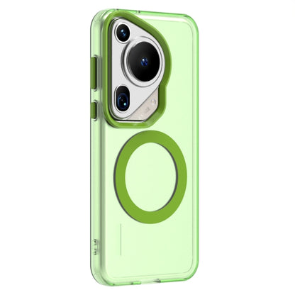 For Huawei Pura 70 Ultra Candy Magsafe PC Hybrid TPU Phone Case(Green) - Huawei Cases by PMC Jewellery | Online Shopping South Africa | PMC Jewellery | Buy Now Pay Later Mobicred