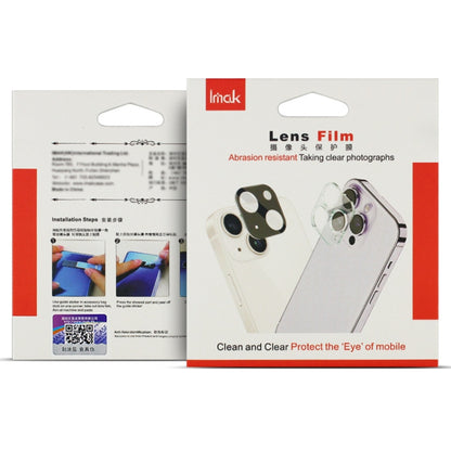 For vivo X200 Pro mini IMAK Rear Camera Lens Glass Film Black Version - For Vivo by imak | Online Shopping South Africa | PMC Jewellery | Buy Now Pay Later Mobicred