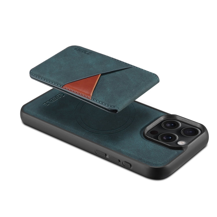 For iPhone 16 Pro Max ESEBLE E2 Retro Texture Card Slots MagSafe RFID Leather Case(Dark Green) - iPhone 16 Pro Max Cases by ESEBLE | Online Shopping South Africa | PMC Jewellery | Buy Now Pay Later Mobicred