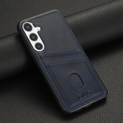 For Samsung Galaxy S24 5G AZNS K1 Series Card Slot Business Phone Case(Blue) - Galaxy S24 5G Cases by AZNS | Online Shopping South Africa | PMC Jewellery | Buy Now Pay Later Mobicred