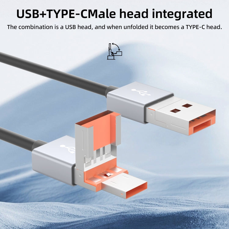 NK-3041TL Pro USB-C / Type-C, 8 Pin, USB to USB, TF / SD Card Multi-function Card Reader Adapter(Silver Grey) - U Disk & Card Reader by PMC Jewellery | Online Shopping South Africa | PMC Jewellery | Buy Now Pay Later Mobicred