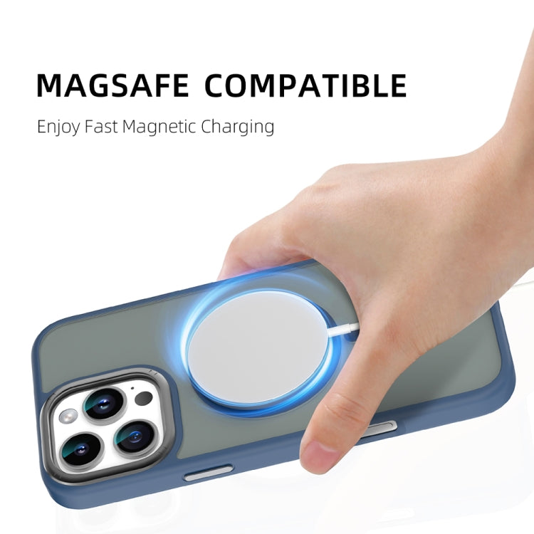 For iPhone 16 Pro Mutural Skin Feel Series Frosted MagSafe Magnetic Phone Case(Black) - iPhone 16 Pro Cases by Mutural | Online Shopping South Africa | PMC Jewellery | Buy Now Pay Later Mobicred