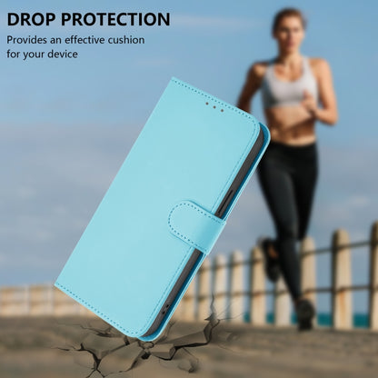 For Honor Magic6 Pro Skin Feel Solid Color Leather Phone Case with Lanyard(Sky Blue) - Honor Cases by PMC Jewellery | Online Shopping South Africa | PMC Jewellery | Buy Now Pay Later Mobicred