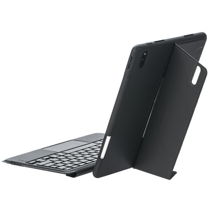 For Huawei MatePad 11 2021 Detachable Backlit Bluetooth Keyboard Leather Case with Touchpad(Black) - Huawei Keyboard by PMC Jewellery | Online Shopping South Africa | PMC Jewellery | Buy Now Pay Later Mobicred