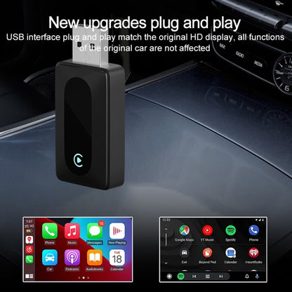 2 in 1 CarPlay and Android Auto Car Connectivity Box Wireless Auto Smart Adapter(Black) - Bluetooth Adapters by PMC Jewellery | Online Shopping South Africa | PMC Jewellery | Buy Now Pay Later Mobicred