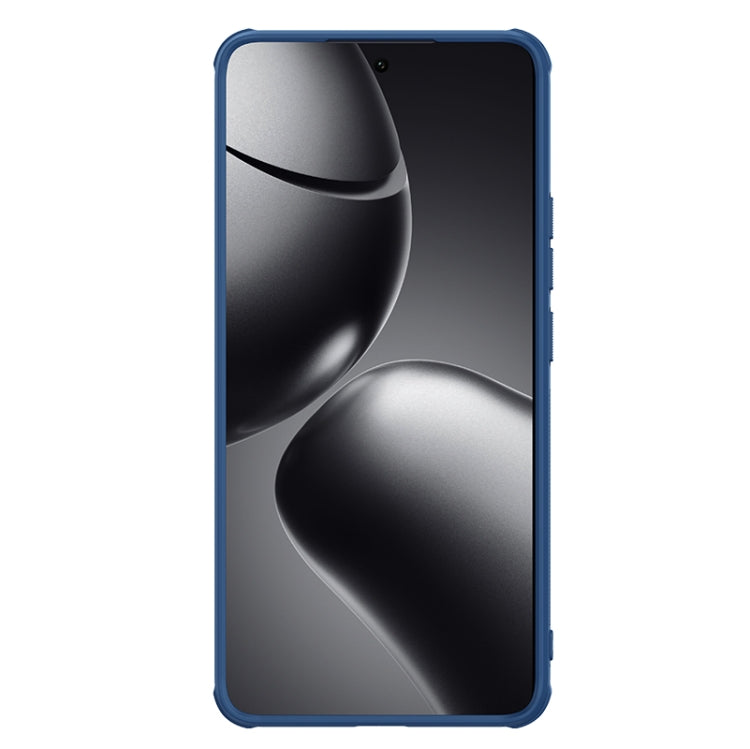 For Xiaomi 14T NILLKIN Frosted Shield Pro PC + TPU Phone Case(Blue) - 14T Cases by NILLKIN | Online Shopping South Africa | PMC Jewellery | Buy Now Pay Later Mobicred