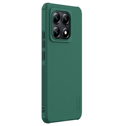 For Xiaomi 14T NILLKIN Frosted Shield Pro PC + TPU Phone Case(Green) - 14T Cases by NILLKIN | Online Shopping South Africa | PMC Jewellery | Buy Now Pay Later Mobicred