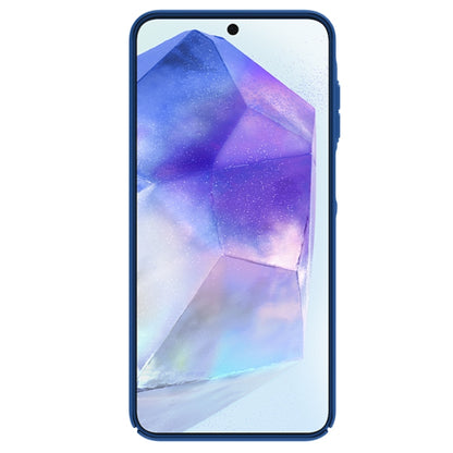 For Samsung Galaxy A16 5G NILLKIN Black Mirror Series Camshield PC Phone Case(Blue) - Galaxy Phone Cases by NILLKIN | Online Shopping South Africa | PMC Jewellery | Buy Now Pay Later Mobicred