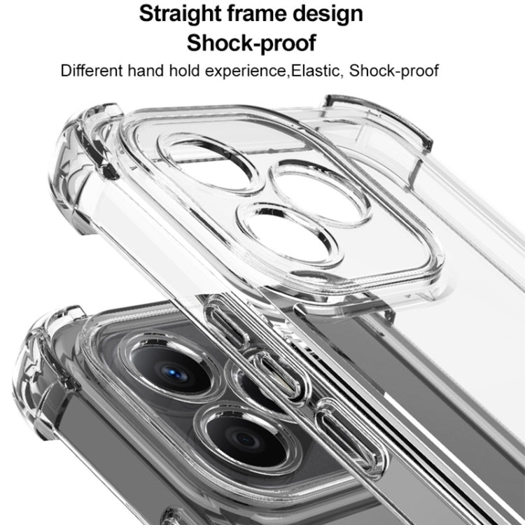 For OPPO Find X8 5G IMAK UX-4 Series Four-corner Shockproof Phone Case(Transparent) - Find X8 Cases by imak | Online Shopping South Africa | PMC Jewellery | Buy Now Pay Later Mobicred