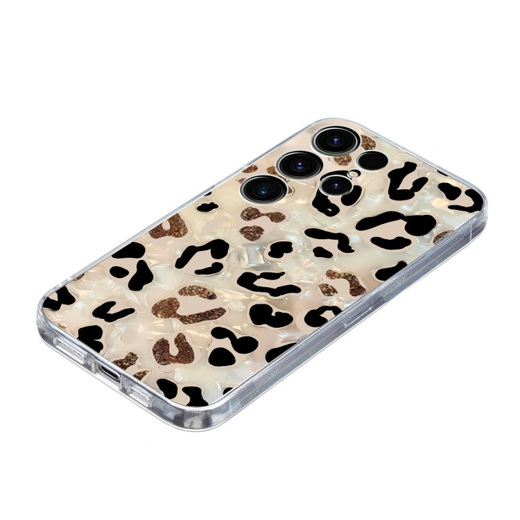 For Samsung Galaxy S25 Ultra 5G Colorful Painting Pattern TPU Phone Case(Leopard) - Galaxy S25 Ultra 5G Cases by PMC Jewellery | Online Shopping South Africa | PMC Jewellery | Buy Now Pay Later Mobicred