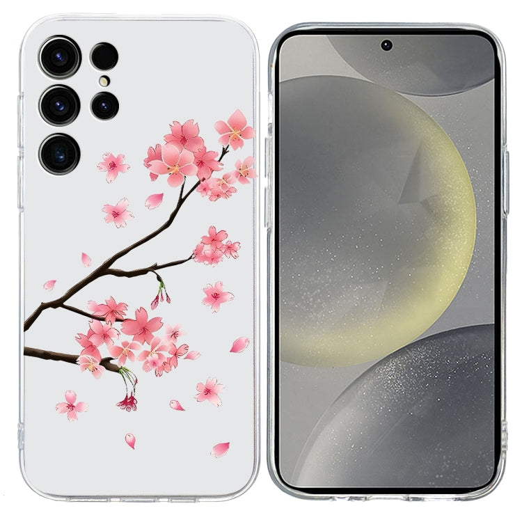 For Samsung Galaxy S25 Ultra 5G Colorful Painting Pattern TPU Phone Case(Plum Blossom) - Galaxy S25 Ultra 5G Cases by PMC Jewellery | Online Shopping South Africa | PMC Jewellery | Buy Now Pay Later Mobicred