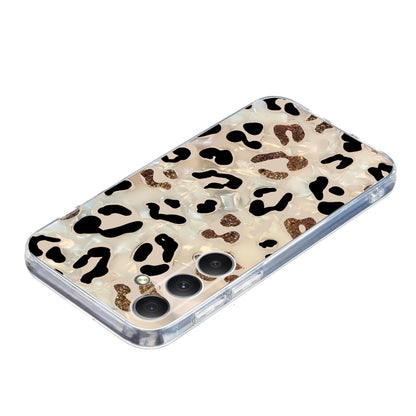 For Samsung Galaxy S25+ 5G Colorful Painting Pattern TPU Phone Case(Leopard) - Galaxy S25+ 5G Cases by PMC Jewellery | Online Shopping South Africa | PMC Jewellery | Buy Now Pay Later Mobicred