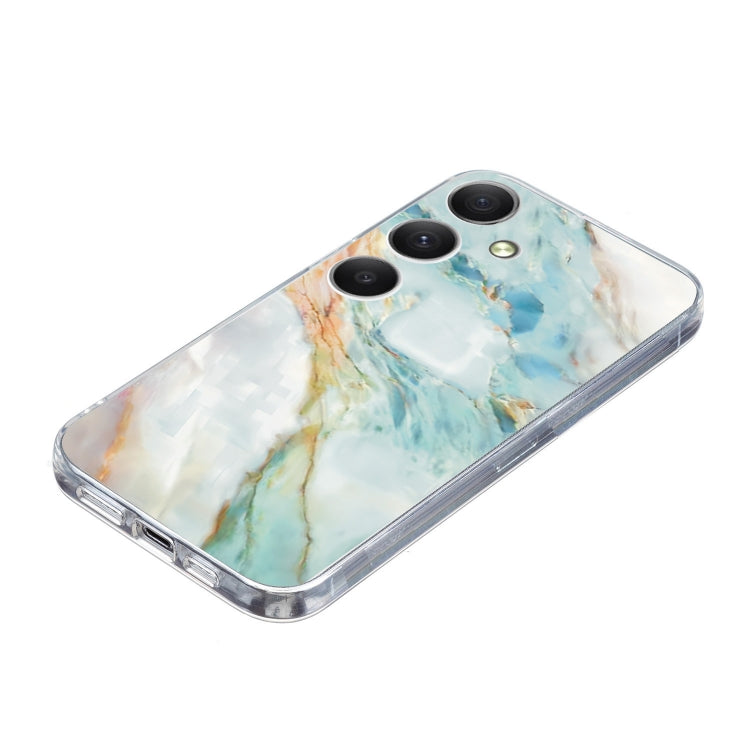 For Samsung Galaxy S25 5G Colorful Painting Pattern TPU Phone Case(Marble) - Galaxy S25 5G Cases by PMC Jewellery | Online Shopping South Africa | PMC Jewellery | Buy Now Pay Later Mobicred