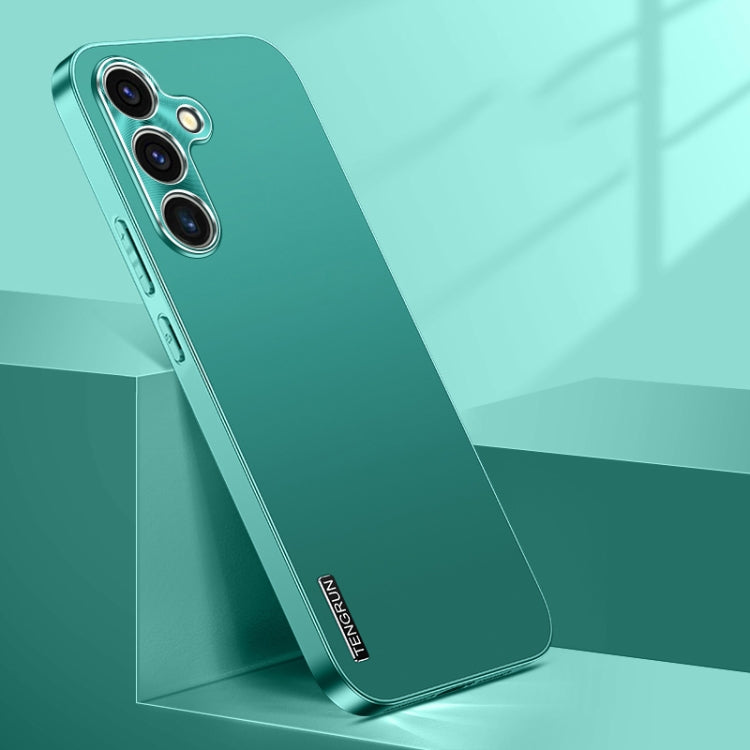 For Samsung Galaxy S25 5G Streamer Series Micro Frosted Metal Paint PC Phone Case(Alpine Green) - Galaxy S25 5G Cases by PMC Jewellery | Online Shopping South Africa | PMC Jewellery | Buy Now Pay Later Mobicred