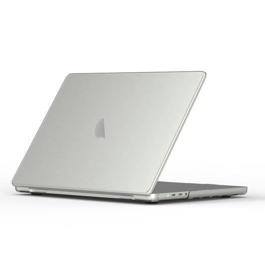 For MacBook Pro 14.2 inch 2024 Crystalline Matte Hardshell Laptop Protective Case(Transparent) - MacBook Pro Cases by PMC Jewellery | Online Shopping South Africa | PMC Jewellery | Buy Now Pay Later Mobicred