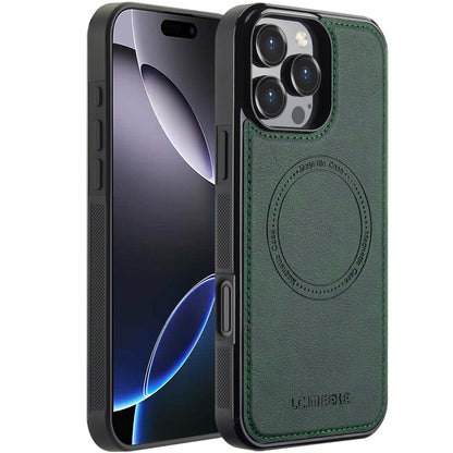 For iPhone 16 Pro Max LC.IMEEKE Magsafe Phone Case(Green) - iPhone 16 Pro Max Cases by LC.IMEEKE | Online Shopping South Africa | PMC Jewellery | Buy Now Pay Later Mobicred