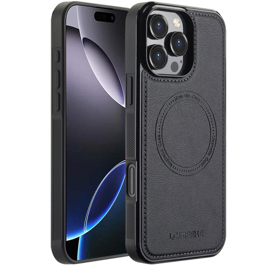 For iPhone 16 Pro LC.IMEEKE Magsafe Phone Case(Black) - iPhone 16 Pro Cases by LC.IMEEKE | Online Shopping South Africa | PMC Jewellery | Buy Now Pay Later Mobicred