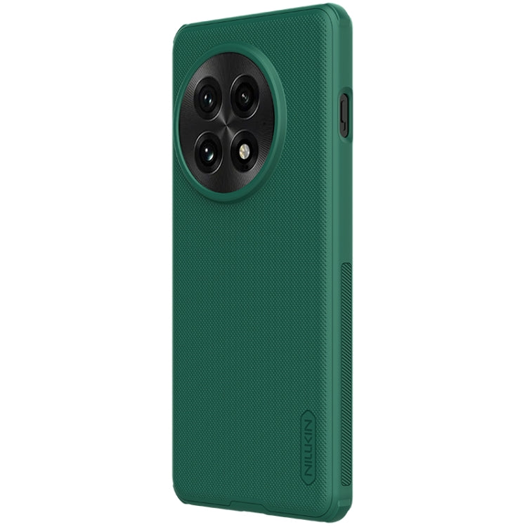 For OnePlus 13 NILLKIN Frosted Shield Pro PC + TPU Phone Case(Green) - OnePlus Cases by NILLKIN | Online Shopping South Africa | PMC Jewellery | Buy Now Pay Later Mobicred