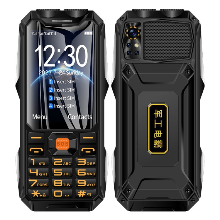 Q9-1 4G Elder Keypad Rugged Phone, 3.5 inch, 4500mAh, 21 Keys, SOS, FM, Network: 4G, Dual SIM(Black) - Others by PMC Jewellery | Online Shopping South Africa | PMC Jewellery | Buy Now Pay Later Mobicred