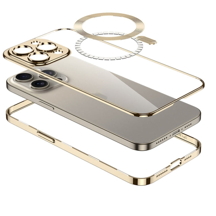 For iPhone 16 Pro Max GKK Phantom MagSafe Phone Case(Gold) - iPhone 16 Pro Max Cases by GKK | Online Shopping South Africa | PMC Jewellery | Buy Now Pay Later Mobicred